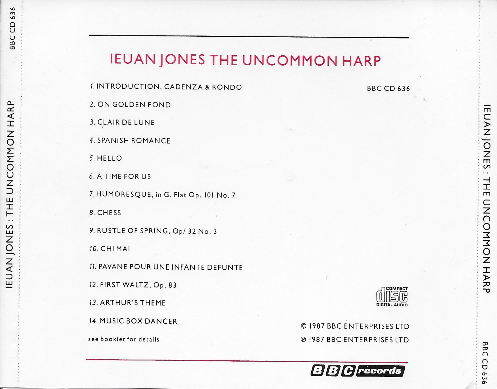 Back cover of BBCCD636